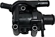 2003 Ford Focus SE - Thermostat Housing, 4 Cyl 2.0L, Engine Vin: 3, DOHC, Without Temperature Sensor