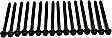 2002 Mercury Sable - Cylinder Head Bolt, 6 Cyl 3.0L, VIN U, OHV Engine, With Vulcan Engine, 12 Valve