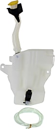 Washer Reservoir, With Pump, Without Sensor, With Filler Neck