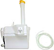 Washer Reservoir, With Pump, Without Sensor, With Filler Neck