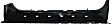 1999 Ford F-250 XL - Passenger Side Rocker Panel, Standard Cab Pickup