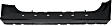 Driver Side Rocker Panel, 2-Door Regular Cab or 3-Door Extended Cab