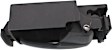 Front Or Rear, Passenger Side Black Interior Door Handle