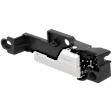 2006-2011 Mercury Milan - Front, Passenger Side Interior Door Handle, Chrome, with Door Lock Button, Sedan