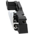 2006-2011 Mercury Milan - Front, Passenger Side Interior Door Handle, Chrome, with Door Lock Button, Sedan