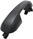 Front, Driver or Passenger Side, or Rear, Passenger Side - Back Door Textured Black Exterior Door Handle, Without Key Hole