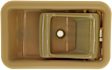 Front, Driver or Passenger Side Beige Interior Door Handle