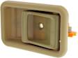 Front, Driver or Passenger Side Beige Interior Door Handle