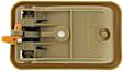 Front, Driver or Passenger Side Beige Interior Door Handle