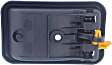 Front, Driver or Passenger Side Blue Interior Door Handle