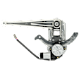 Front, Passenger Side Power Window Regulator, With Motor