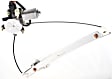 Front, Passenger Side Power Window Regulator, With Motor