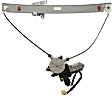 Front, Driver Side Power Window Regulator, With Motor