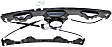 2008 Ford Explorer Sport Trac - Front, Driver Side Power Window Regulator, With Motor