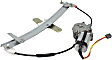 2008 Mercury Grand Marquis GS - Front, Driver Side Power Window Regulator, With Motor