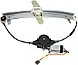 2008 Mercury Grand Marquis GS - Front, Driver Side Power Window Regulator, With Motor