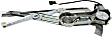 2000 Ford Mustang Base - Convertible Front, Passenger Side Power Window Regulator, With Motor