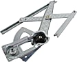Front, Passenger Side Manual Window Regulator, Without Motor