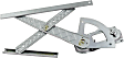 Front, Passenger Side Manual Window Regulator, Without Motor
