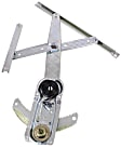 Front, Driver Side Manual Window Regulator, Without Motor