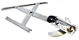 Front, Driver Side Manual Window Regulator, Without Motor