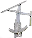 Front, Driver Side Manual Window Regulator, Without Motor