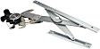 Front, Driver Side Window Regulator, Power, With Motor