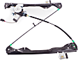 Front, Passenger Side Power Window Regulator, With Motor