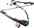 Front, Passenger Side Power Window Regulator, With Motor