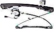 Front, Passenger Side Power Window Regulator, With Motor