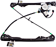 2008 Ford Focus - Sedan Front, Driver Side Power Window Regulator, With Motor