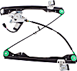2008 Ford Focus - Sedan Front, Driver Side Power Window Regulator, With Motor