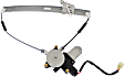 2008-2012 Ford Escape - Front, Driver Side Power Window Regulator, With Motor