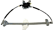 2010-2013 Ford Transit Connect - Front, Driver Side Power Window Regulator, With Motor