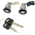 Door Lock Cylinder, Set of 2