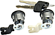 Door Lock Cylinder, Set of 2