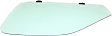 Front, Driver Side Door Glass, Clear, Replaces NAGS No. DD08976 GTYN
