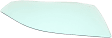 Front, Passenger Side Door Glass, Green Tint, Without Clips, Replaces NAGS No. DD10464 GTNN