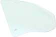 Front, Passenger Side Door Glasses, Green Tint, Without Clips, Replaces NAGS No. DD10919 GTNN
