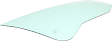 Front, Passenger Side Door Glasses, Green Tint, Without Clips, Replaces NAGS No. DD10919 GTNN