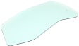 Front, Driver Side Door Glass, Green Tint, Without Clips, Replaces NAGS No. DD10920 GTNN