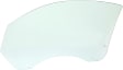 Front, Passenger Side Door Glass, Green Tint, Without Clips, Replaces NAGS No. DD10701 GTNN