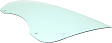 Front, Driver Side Door Glass, Green Tint, Without Clips, Replaces NAGS No. DD10702 GTNN