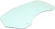 Front, Driver Side Door Glass, Green Tint, Without Clips, Replaces NAGS No. DD10702 GTNN