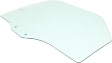 Front, Passenger Side Door Glass, Green Tint, Without Clips, 2-Door, Extended Cab Pickup/2-Door, Standard Cab Pickup/4-Door, Extended Cab Pickup, Replaces NAGS No. DD10318 GTNN