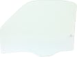 Front, Passenger Side Door Glass, Green Tint, Without Clips, 2-Door, Extended Cab Pickup/2-Door, Standard Cab Pickup/4-Door, Extended Cab Pickup, Replaces NAGS No. DD10318 GTNN