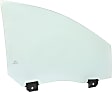 Front, Passenger Side Door Glass, Green Tint, Replaces NAGS No. DD12527 GTYN