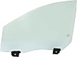Front, Driver Side Door Glass, Green Tint, Laminated, Replaces NAGS No. DD12528 GTYN