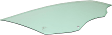Front, Passenger Side Door Glass, Green Tint, Without Clips, Replaces NAGS No. DD12558 GTNN