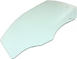Front, Driver Side Door Glass, Green Tint, Without Clips, Replaces NAGS No. DD12559 GTNN